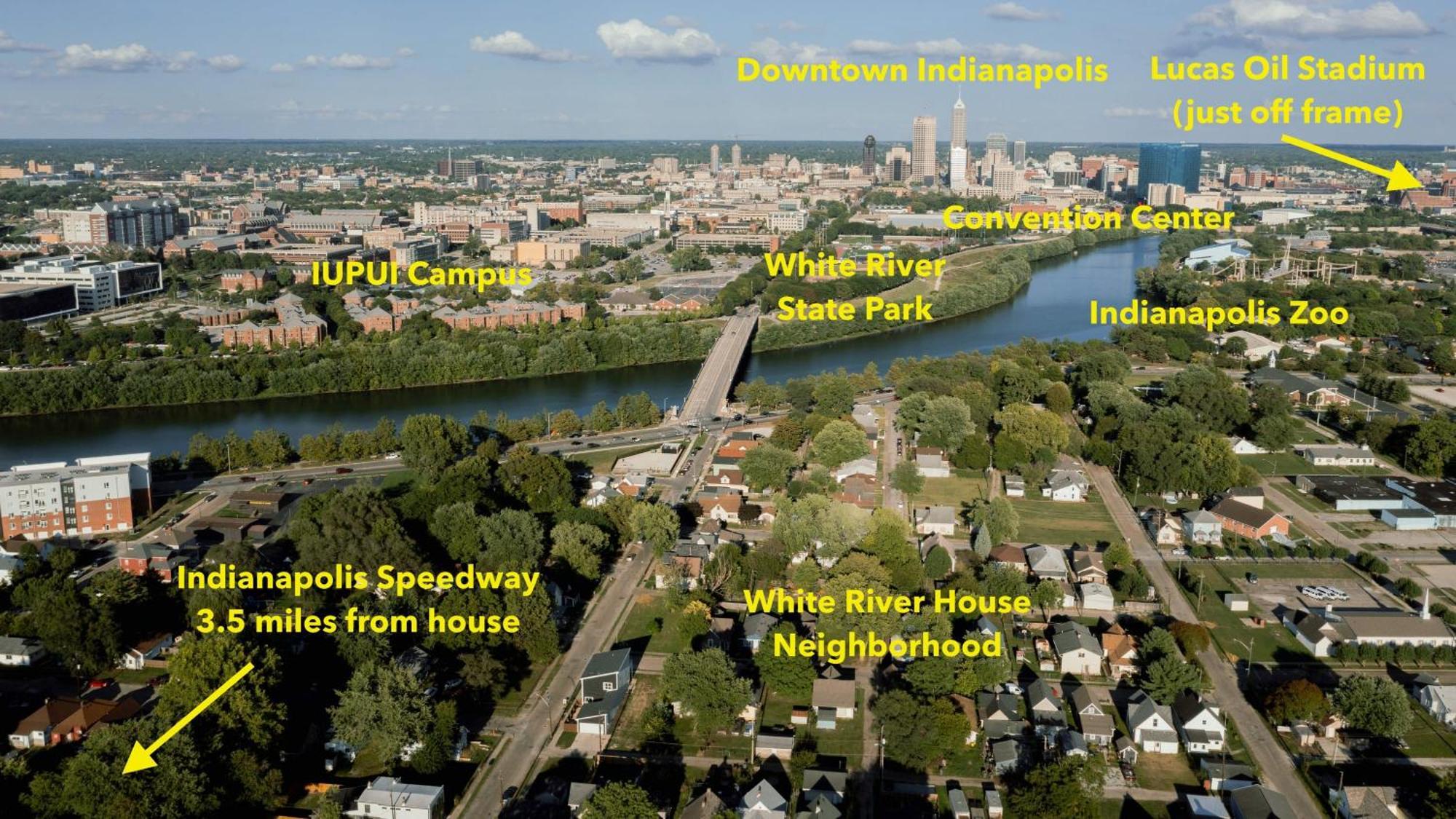 5 Mins To Speedway! Walk To Zoo, Wr Park, Iupui! Villa Indianapolis Ngoại thất bức ảnh